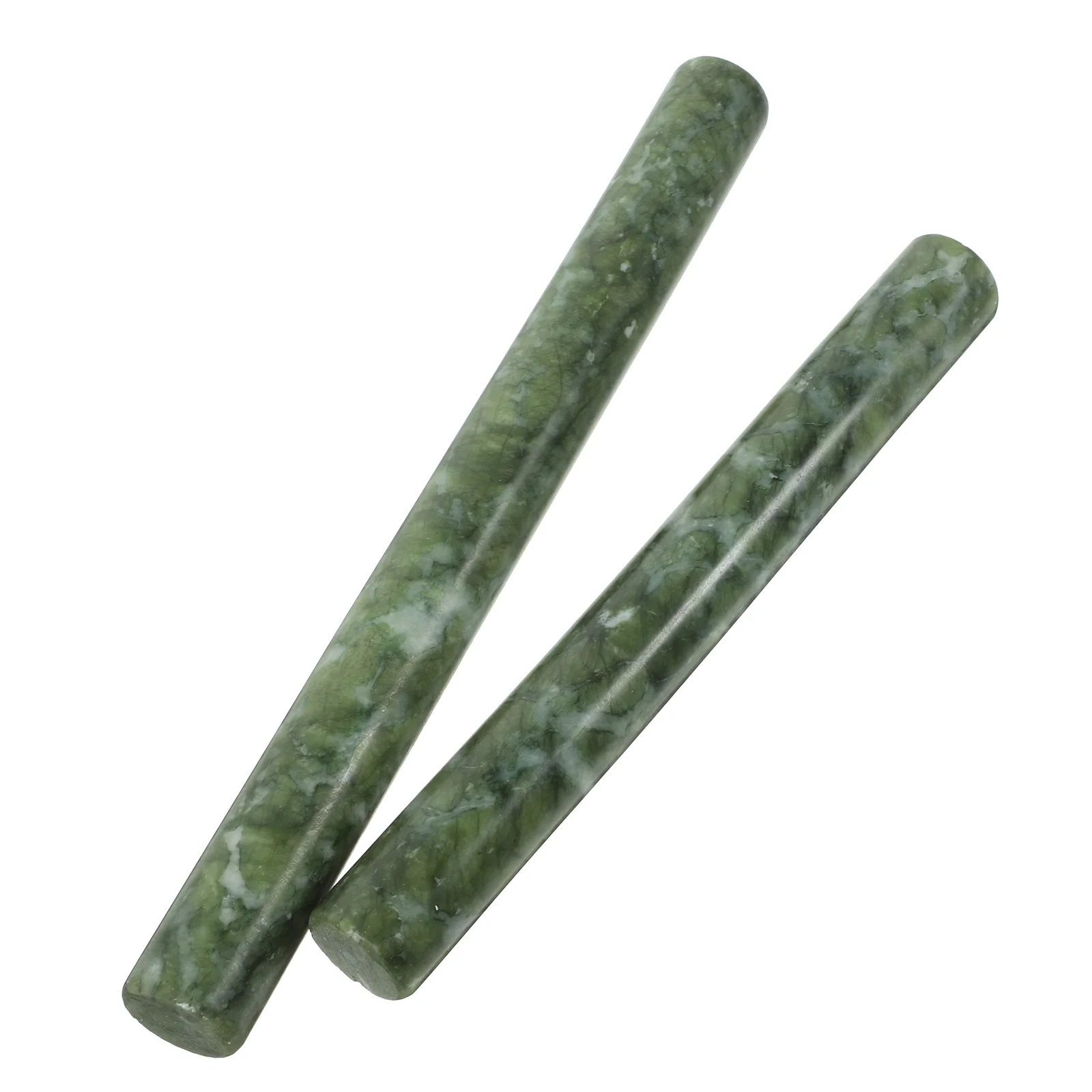 

2pcs Kitchen Rolling Rod Nonstick Jade Rolling Pin Dough Rolling Stick Kitchen Baking Supply