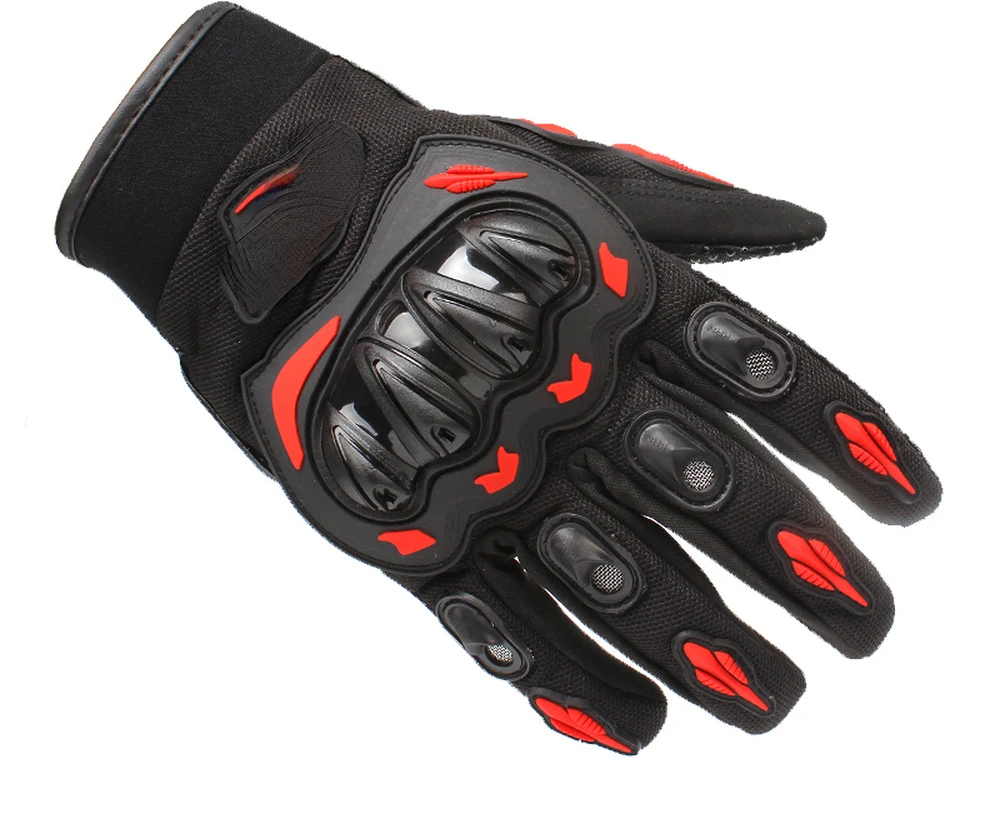 

guantes moto Motorcycle Gloves Breathable Full Finger Racing Gloves Outdoor Sports Protection Riding Cross Dirt Bike Gloves