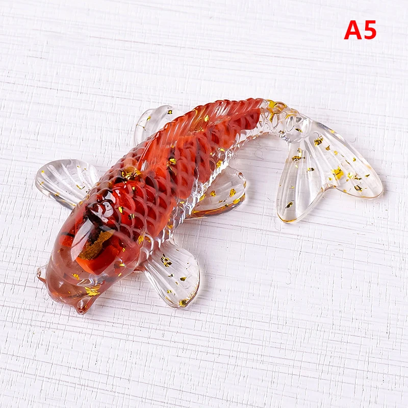 

Статуэтка карпа из полимера