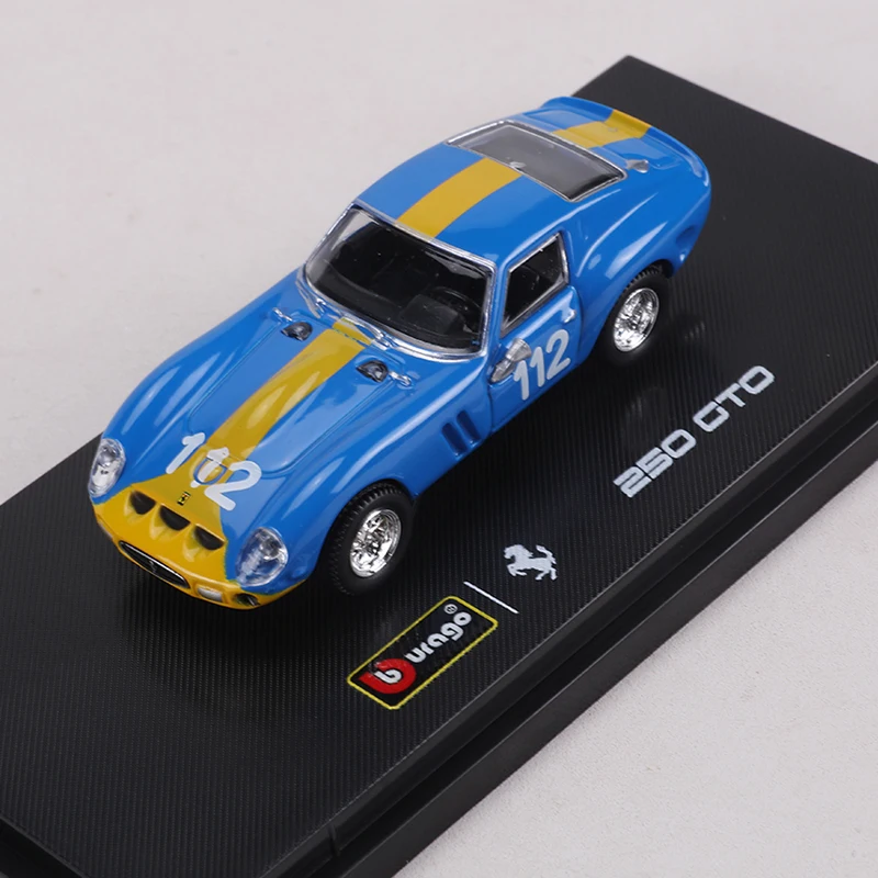 Фото Модель автомобиля Burago 1:64 Ferrari 250 GTO 1964 из сплава №2