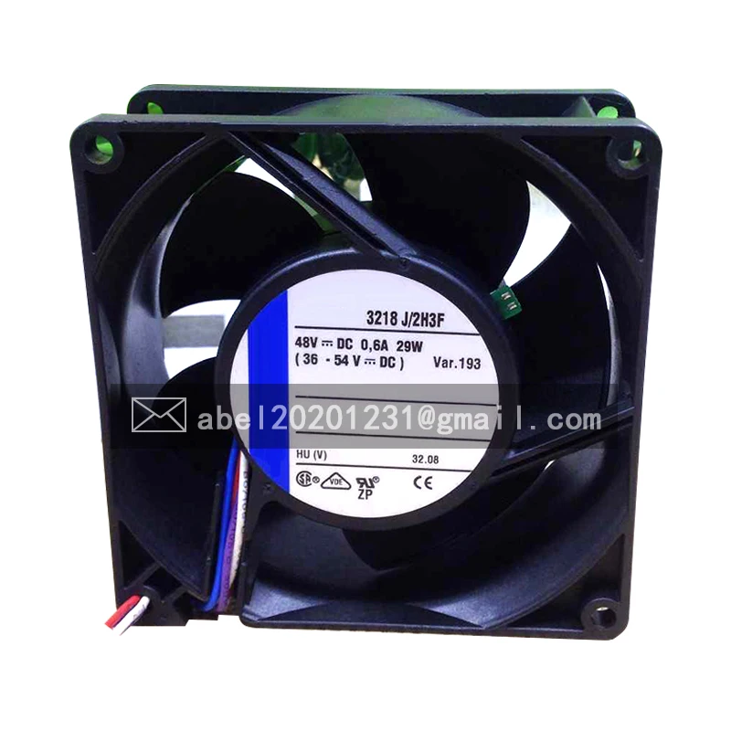 Новый оригинальный вентилятор охлаждения 3218J/2H3F 3218 J/2H3F 48 В постоянного тока 29 Вт 4 провода 9038 9 см 90*90*38 мм