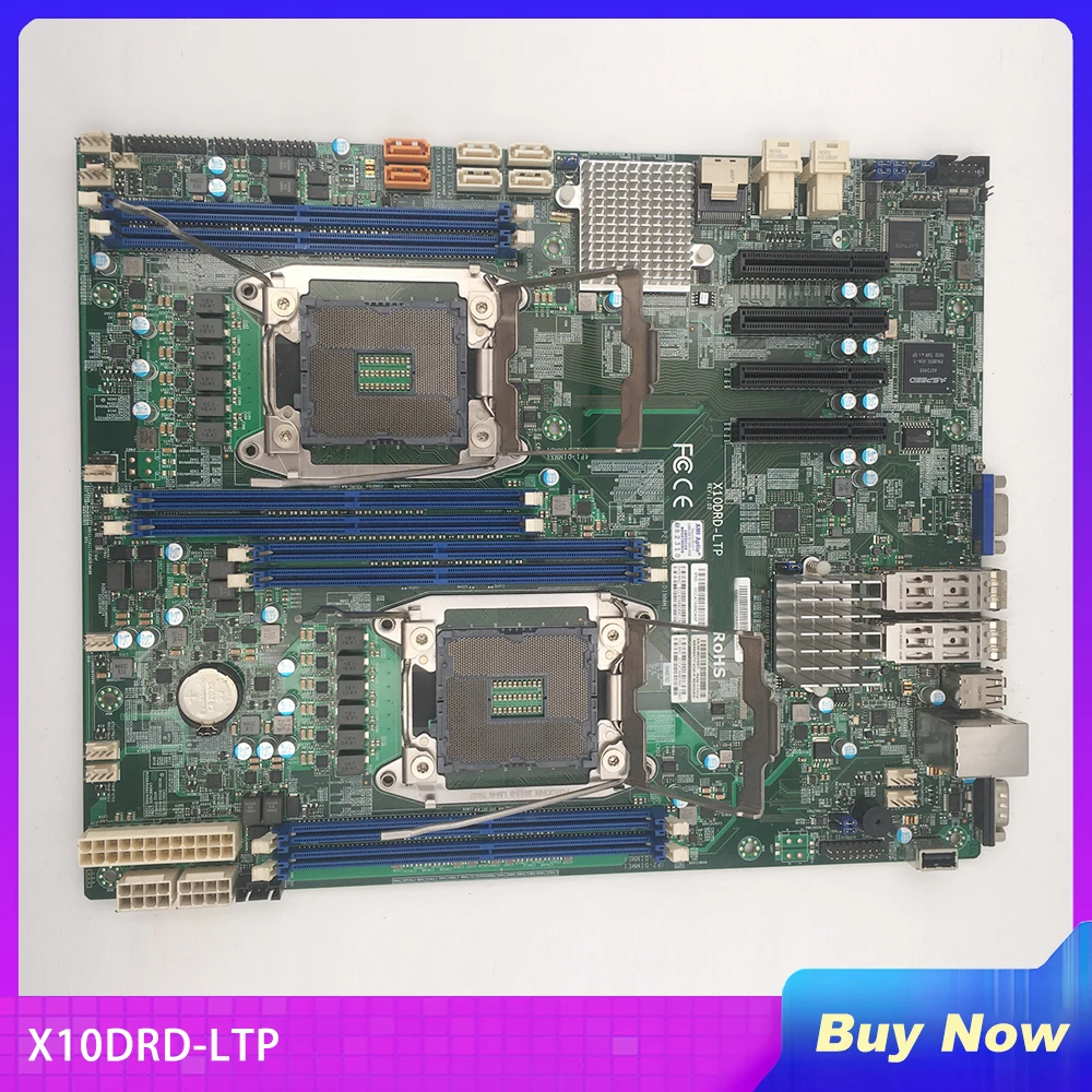 

Двойная материнская плата Xeon E5v3 LGA2011 DDR4 с двойным гигабитным оптическим портом