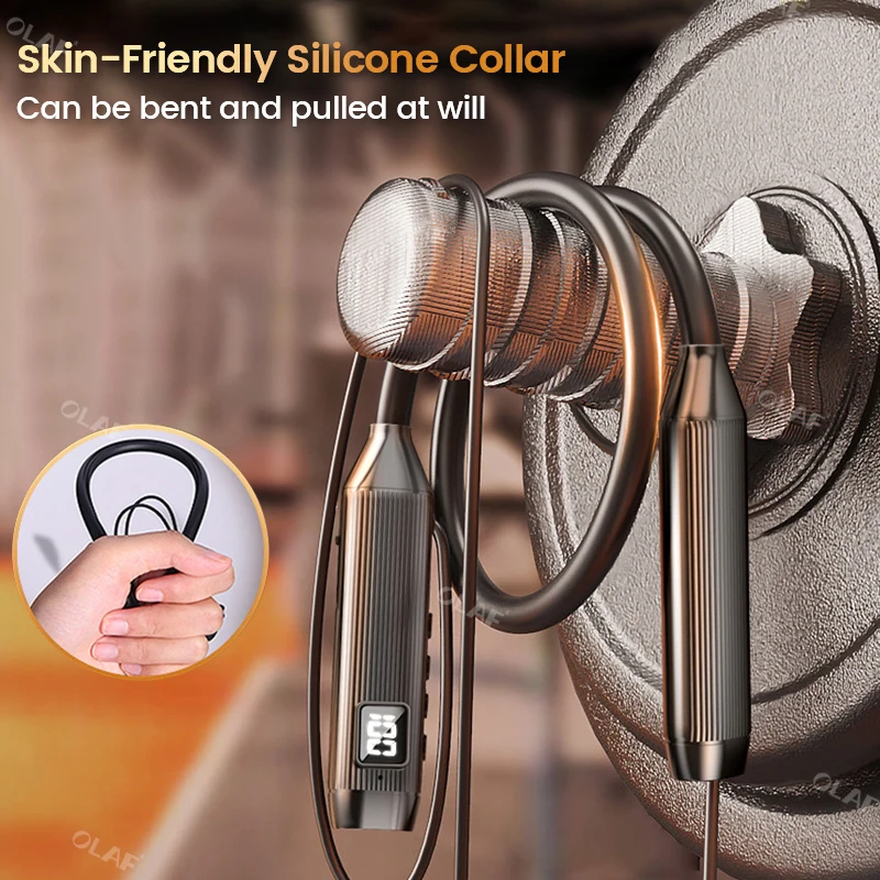 Беспроводные наушники Super Power Bluetooth-наушники с шейным ободом магнитные