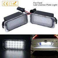 2pcslot led number license plate light lamp for ford focus da3 dyb fiesta c max mondeo kuga galaxy s max ranger car accessories
