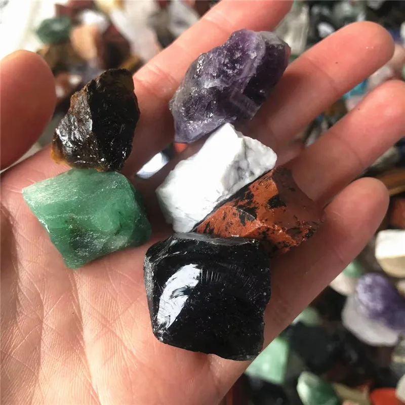 Оптовая продажа недорогие лечебные кристаллы 20-40 мм драгоценный камень