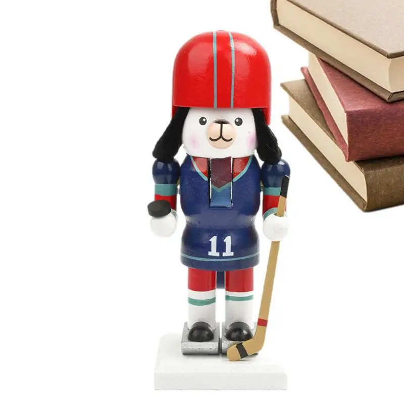 

Animal Nutcracker Wooden Decor Animal Nutcracker Ornament Wooden Nutcracker Soldier Christmas Decor For Desk Bedroom Fireplace