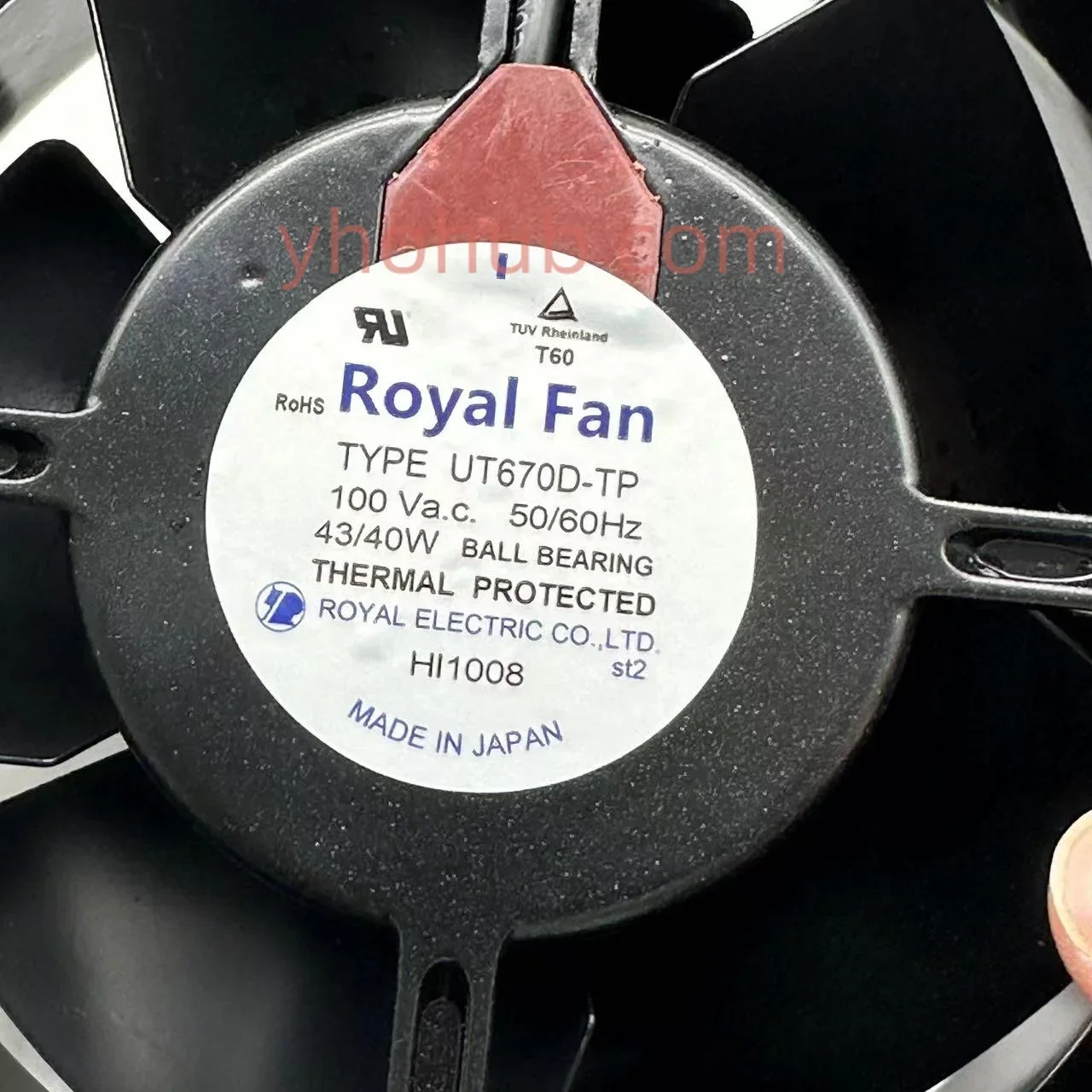 Royal Fan UT670D-TP AC 100 В 4340 Вт 2-проводной серверный охлаждающий вентилятор (art.: 3920cbf3eb53d) - 3920cbf3eb53d