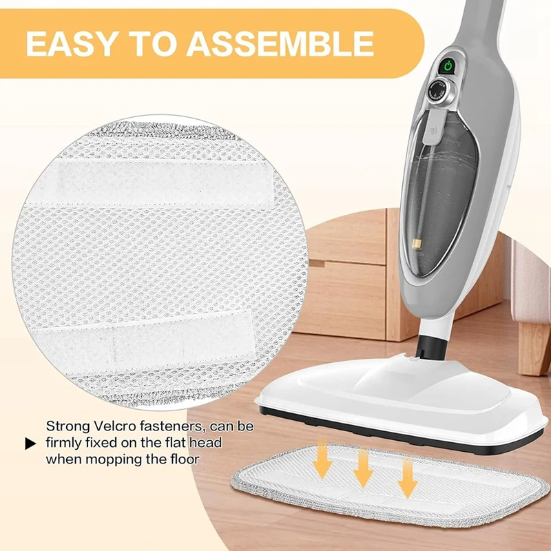 4 упаковки запасных частей аксессуары подушечки для швабры паровой Gorfanty GF-6610