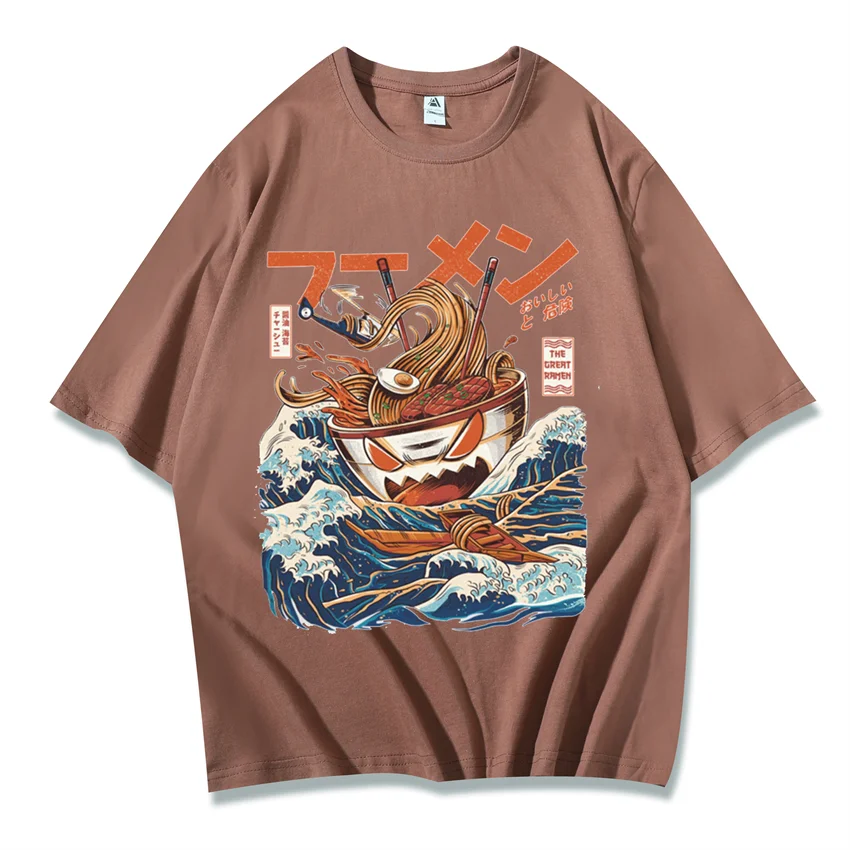 Футболка в стиле Харадзюку для девушек уличная одежда хип-хоп с японским принтом