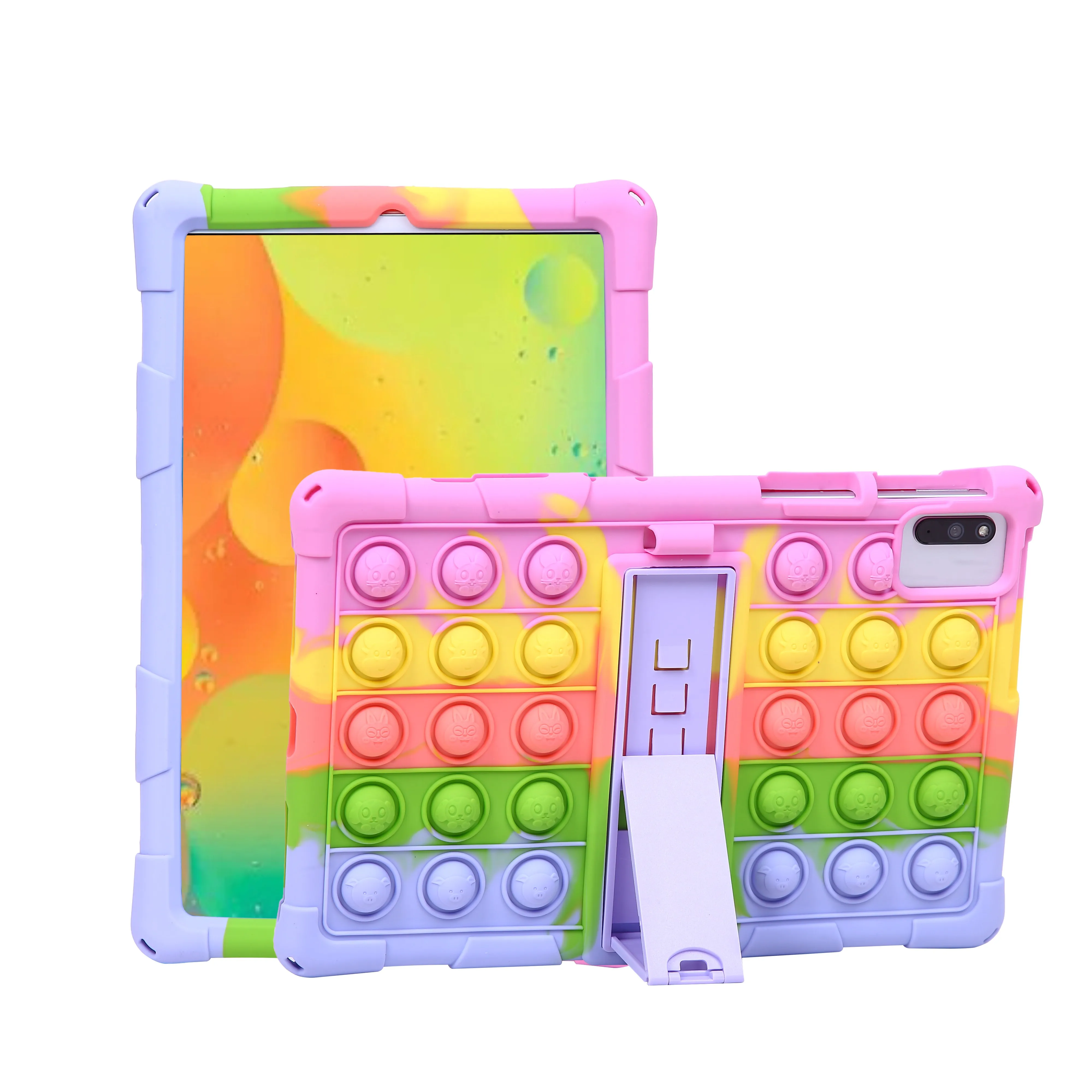 Мягкий мультяшный детский чехол с пузырьками для Xiaomi Pad 5 Pro 11 0 дюйма ударопрочный