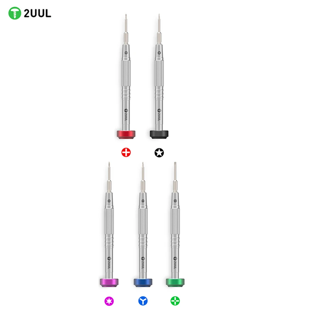 2UUL Отвертка Точный магнитный ремонт Болт iPhone Мобильный телефон ЖК-экран Демонтаж
