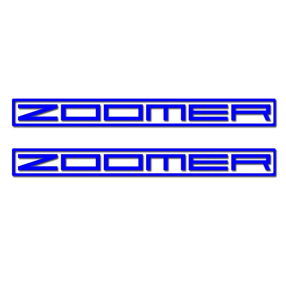 

2x для Honda Zoomer с логотипом скутера, виниловая наклейка, наклейки на окно автомобиля, бампер