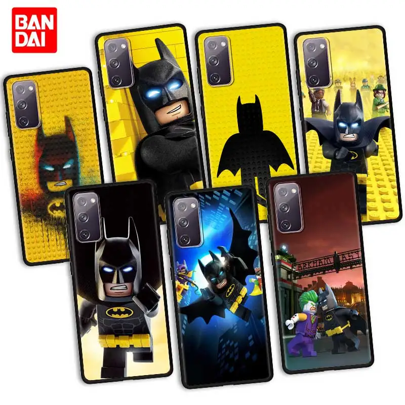 

Superhero Batman Logo Phone Case for Samsung Galaxy S20 FE S21 S10 S9 Plus Ultra 5G S20fe S21fe S20ultra Cover Coque Black Style