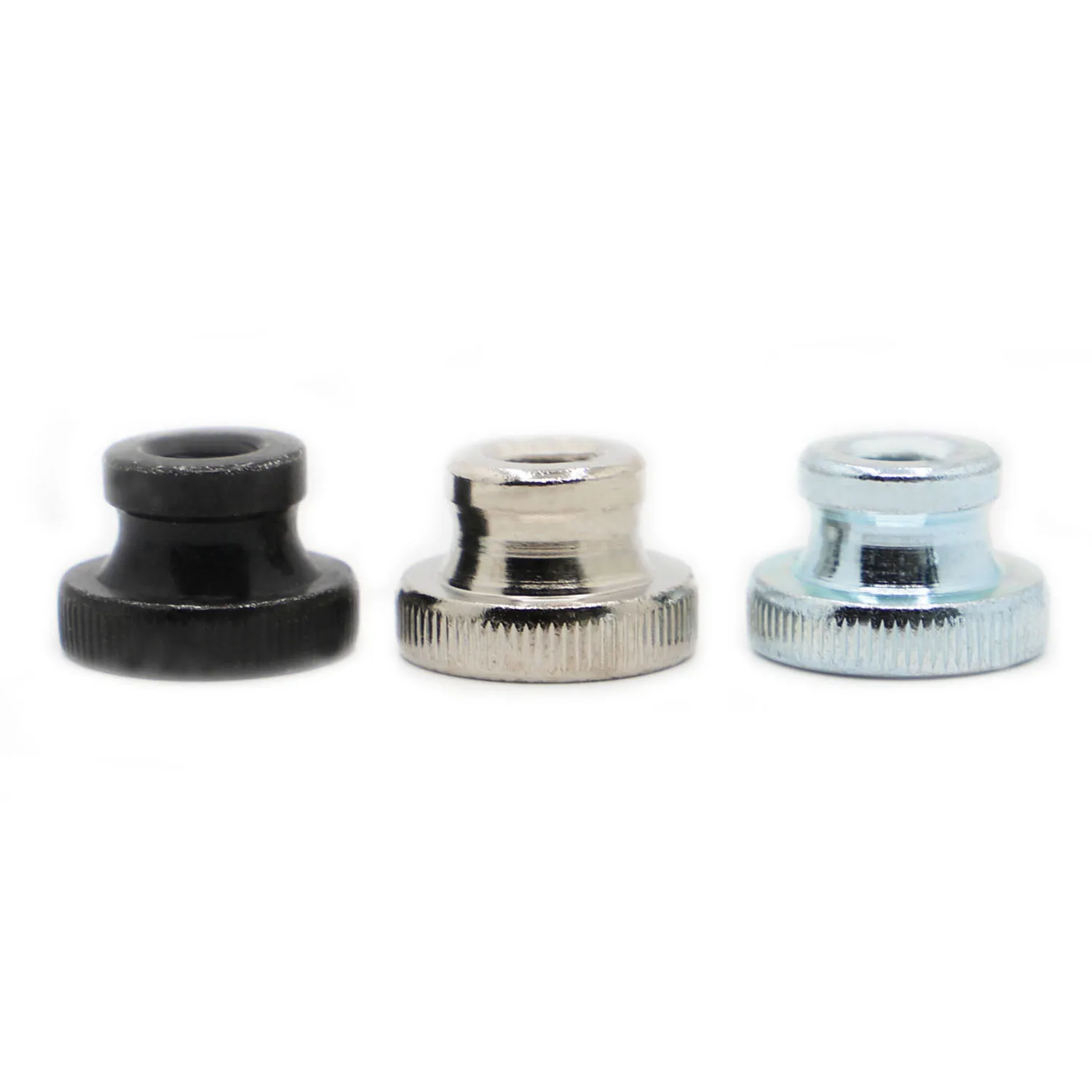 

M3 M4 M5 M6 M8 M10 GB806 Nickel / Black / Zinc Plated Carbon Steel Knurled step Thumb Nut Iinstrument Hand Tighten Nut