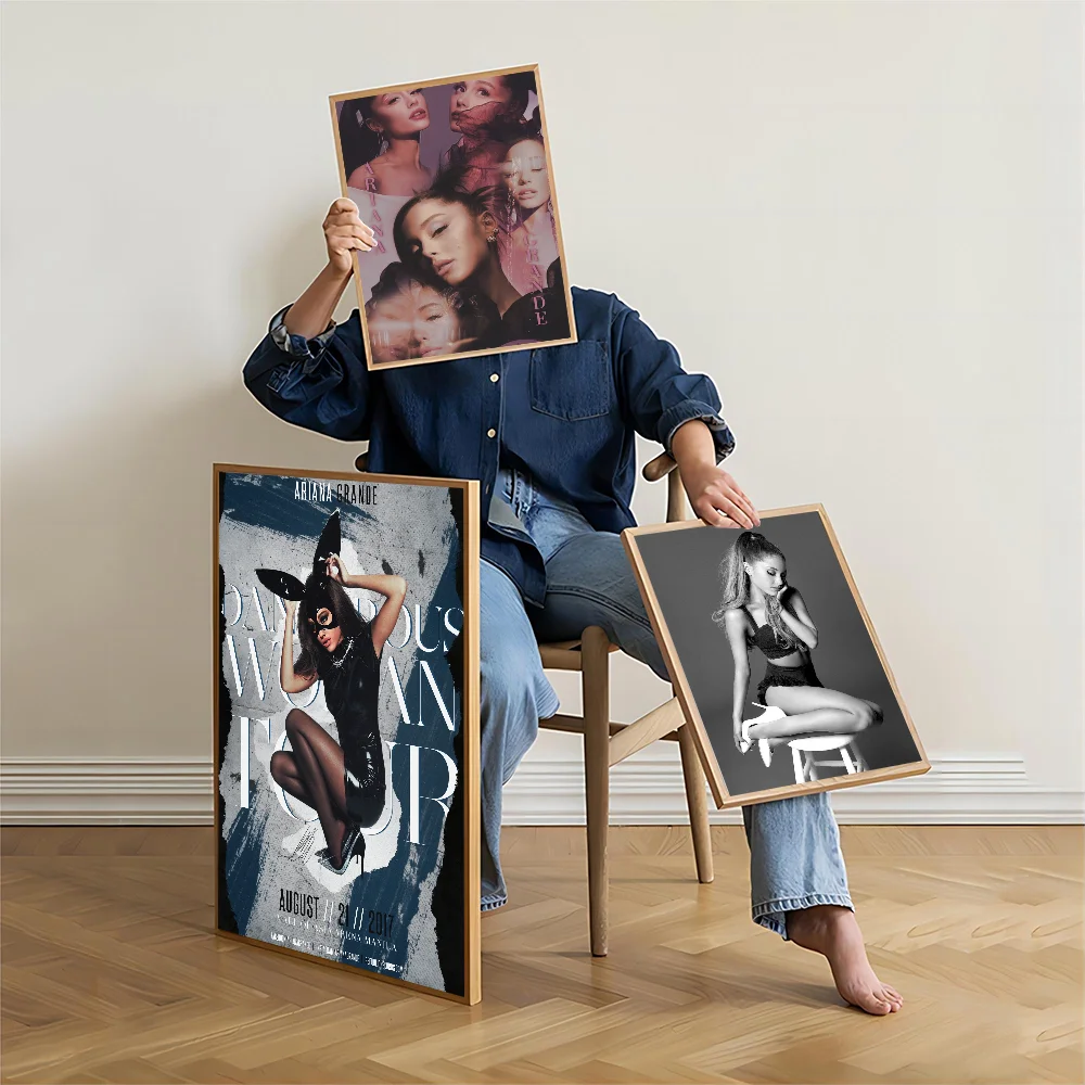 Певица A-Ariana G-Grande DIY липкий постер белая бумага принты плакаты произведения