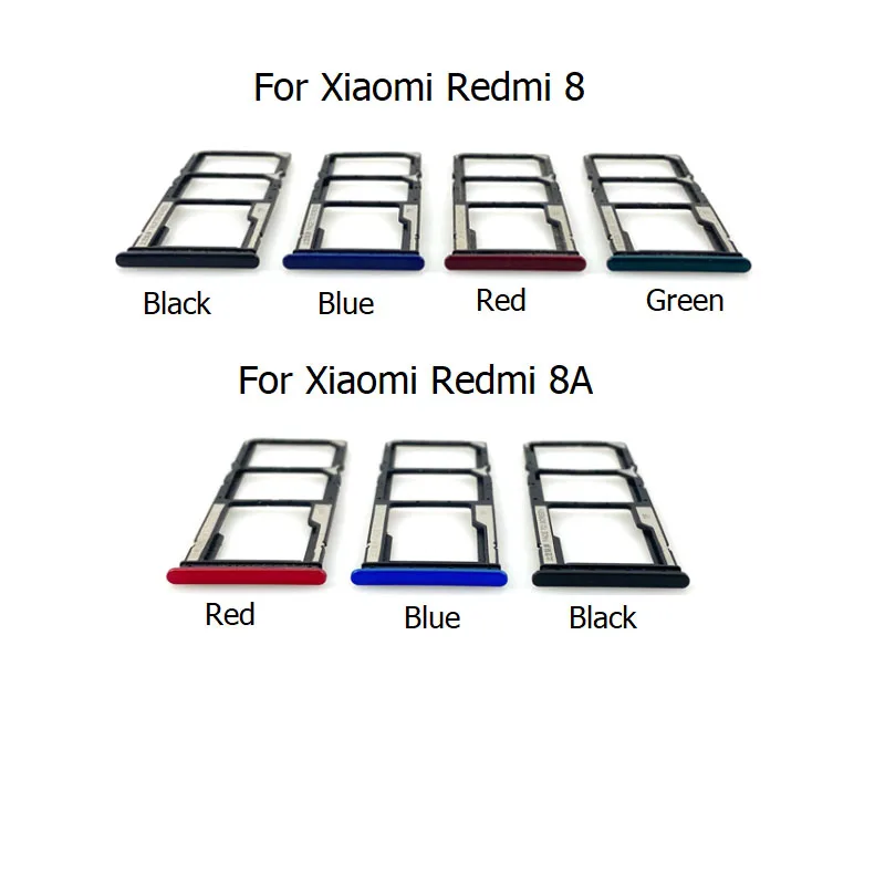 

Новый адаптер для SIM-карты и держатель для телефона Redmi 8 8A, запасные части