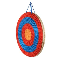 archery targets 3 layers 20 inch traditional solid straw round archery target shooting bow arrow targets for outdoor practice