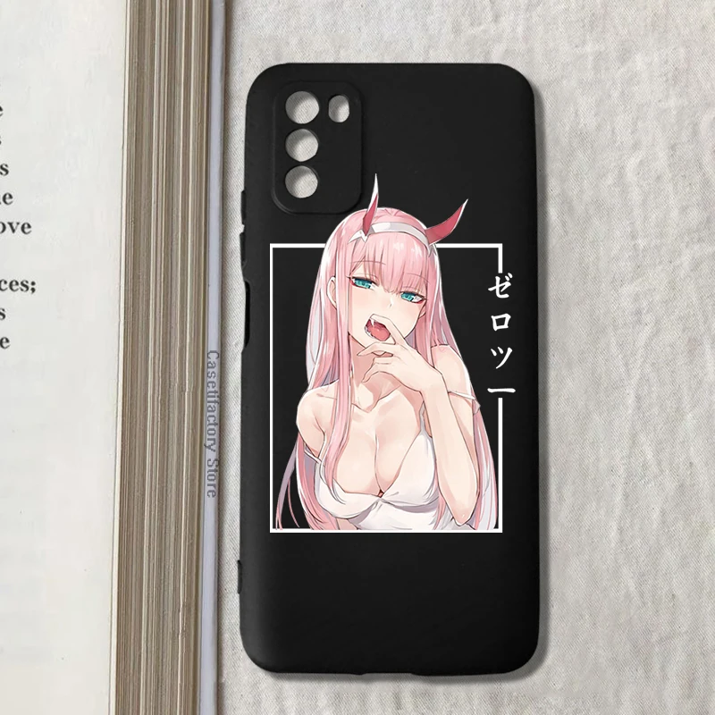 zero two phone case for poco m3 x3 pro f3 for xiaomi redmi note 10 pro 9c 9a 9 pro cartoon cover free global shipping