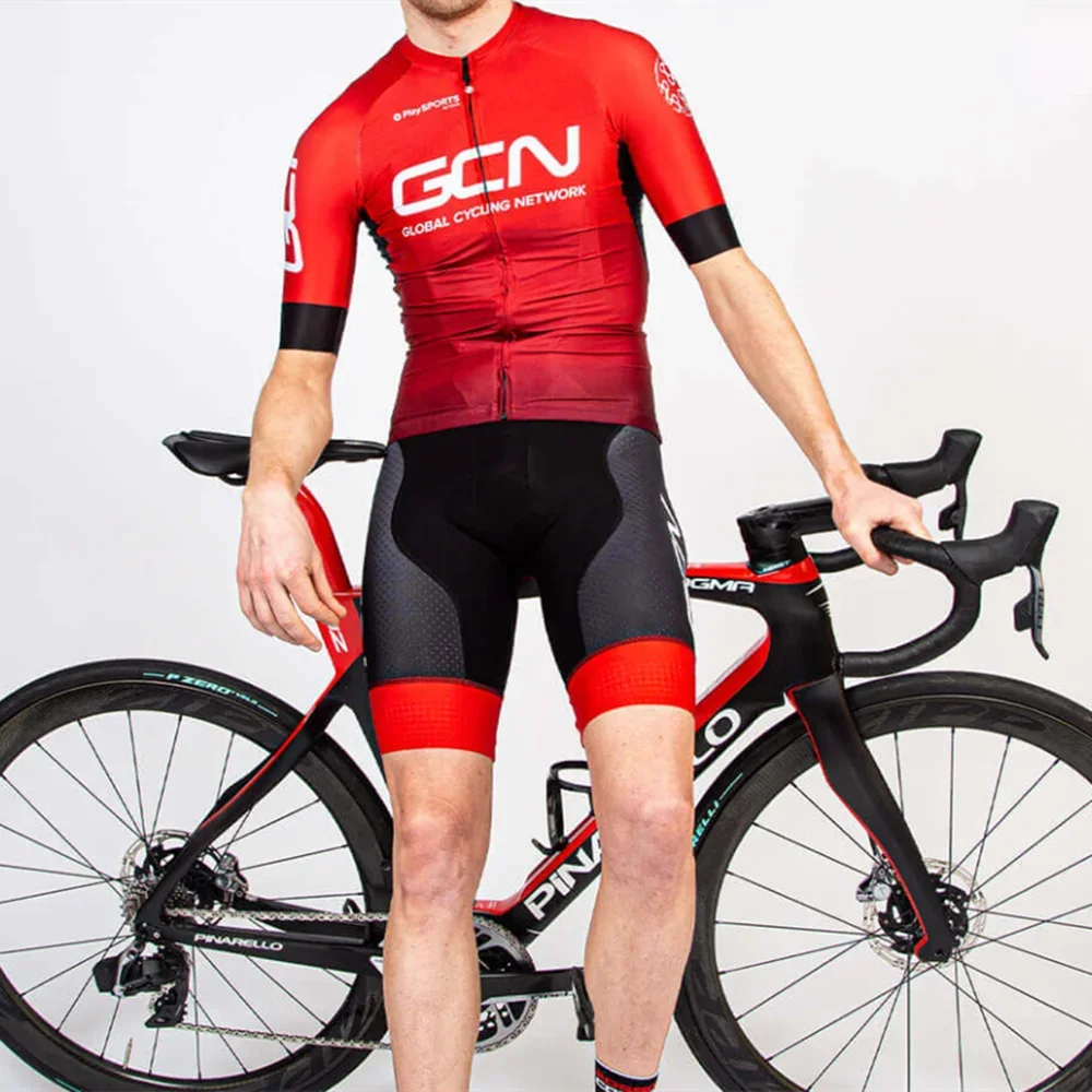 

2024 GCN команда Велоспорт Джерси летняя дышащая дорожная велосипедная одежда униформа для езды на велосипеде MTB Одежда профессиональные спортивные велосипедные комплекты