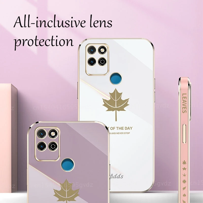 Новый чехол для телефона с покрытием из кленовых листьев Honor Play 5T Pro 4T 4 3 мягкая