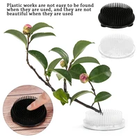 plastic arranging flower pot supplies ikebana flower base holder floral decor rubber gasket fixed tool