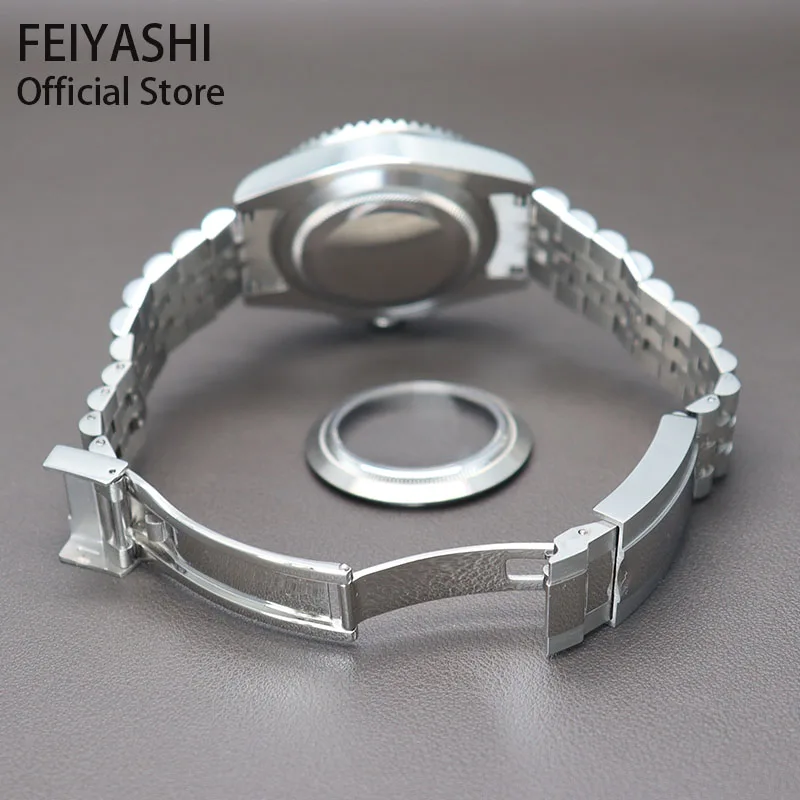 40mm Watch Cases Watchband GMT Parts For Seiko 28.5mm Dial nh35 nh36 ETA 2824 Miyota 8215 Movement Sapphire Glass Waterproof - купить по