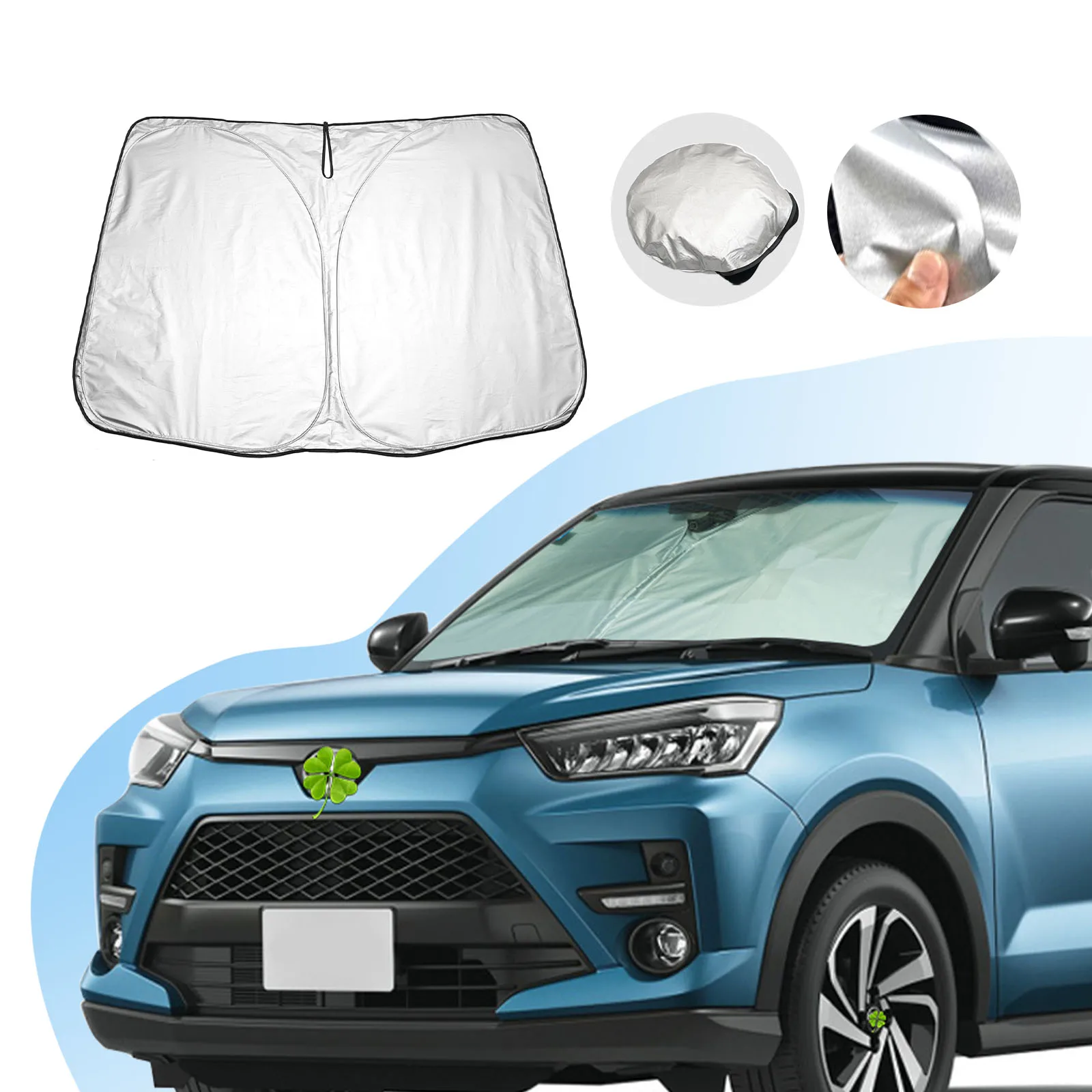 

Car Windshield Sunshade For Rise A200A A210A 2019 2020 Front Window Sunscreen Parasol Auto Sunshade Rise Accessories