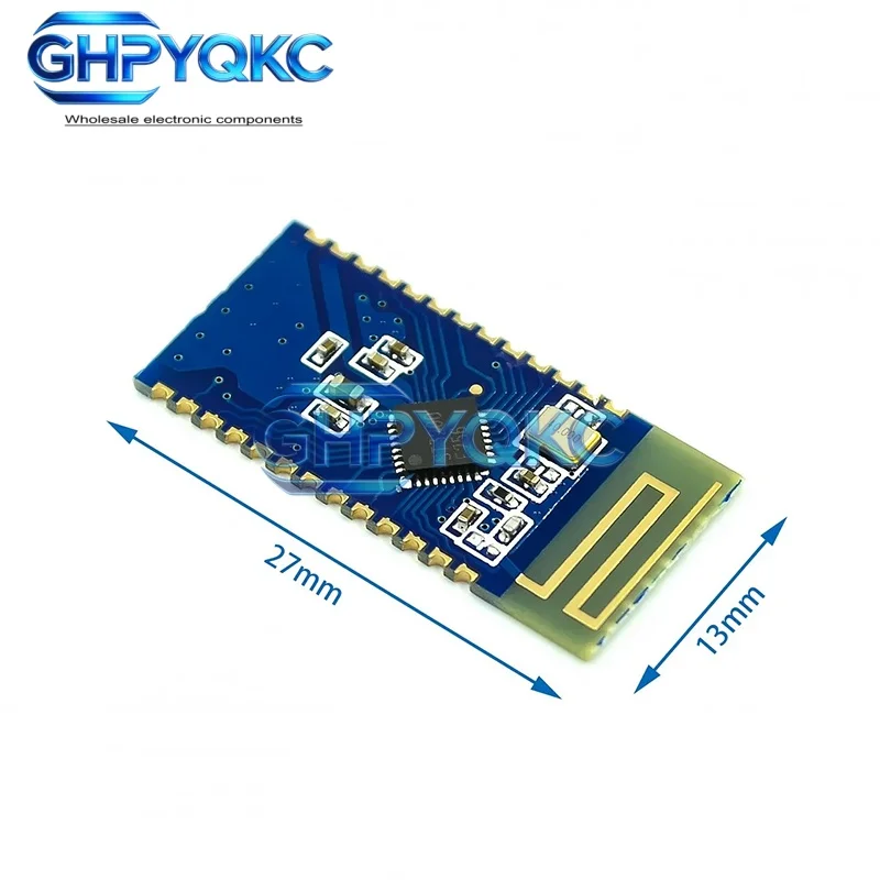 Фото GHPYQKC JDY-33 Двухрежимный последовательный порт Bluetooth SPP, совместимый с HC-05/06 /JDY-31/30, Bluetooth 3.0 (рабочий модуль) №2
