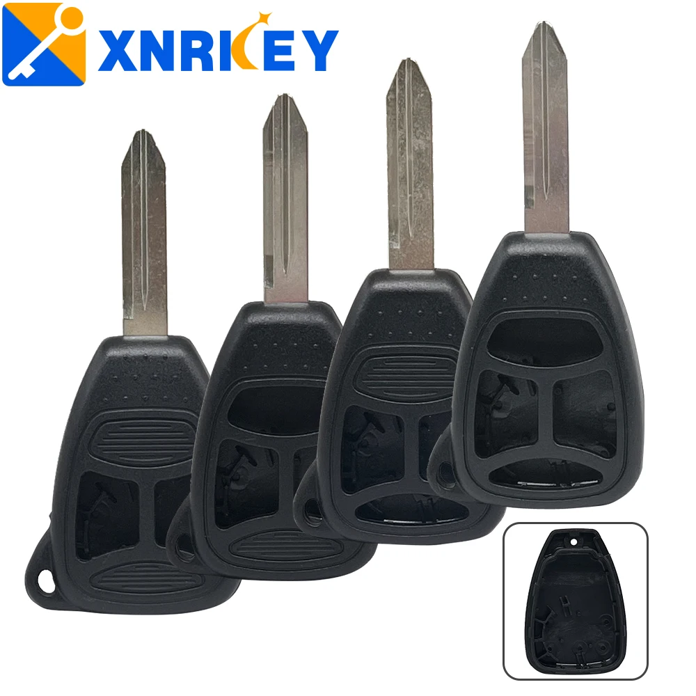 XNRKEY Fob автомобильный брелок оболочка для Chrysler/с габаритным местом/с большой