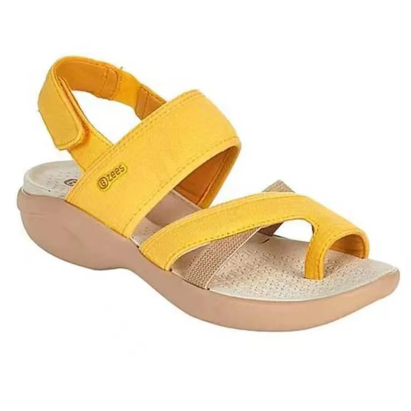 

Summer Wedges Shoes for Women Sandals Solid Color Casual Ladies Platform Ethnic Slip-on Female Beach Footwear Mujer Zapatos