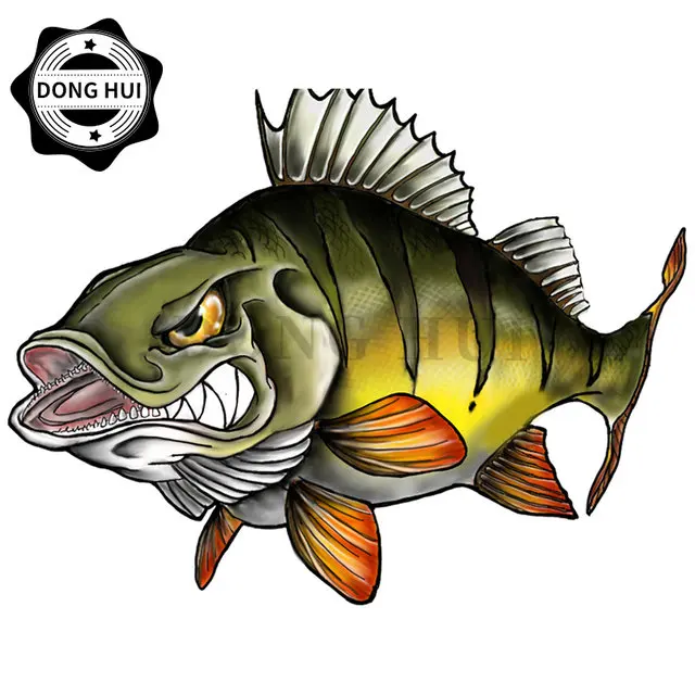 

Наклейка на рыболовную коробку, декоративная наклейка из ПВХ, водонепроницаемая мотоциклетная шлем для внедорожника, ноутбука