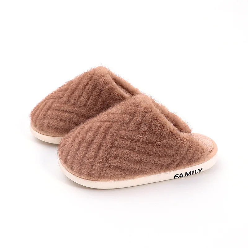 

2023 European and American Women's New Warm and Comfortable Home Soft Sole Silent Slippers 4488