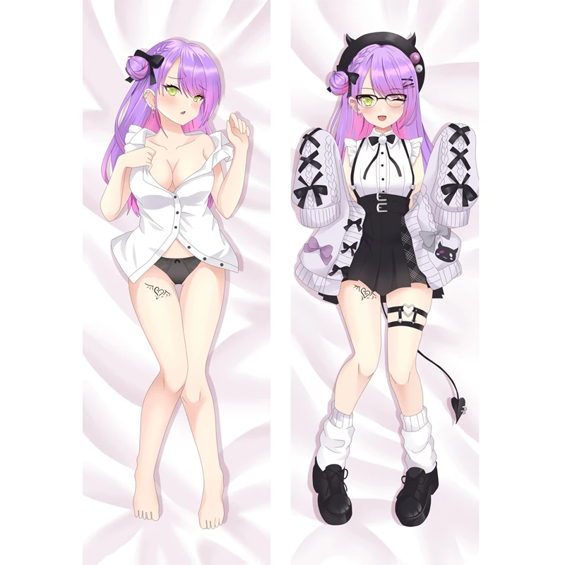 New design  Roll over image to zoom in  Vtuber Tokoyami Towa Cosplay 150X50CM Full Body Sexy Bed Pillow Covers Anime