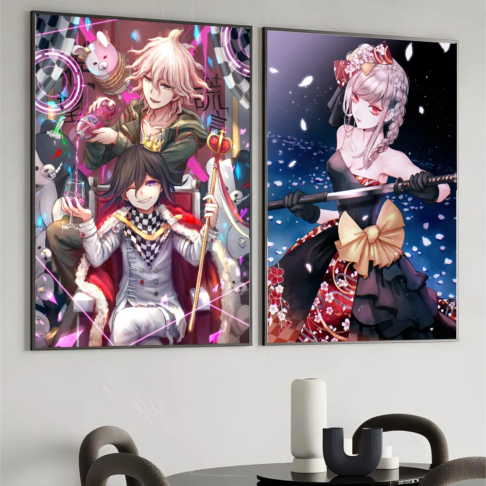 Anime Danganronpa Hot Poster Wall Art Home Decor Room Digital Painting Living Restaurant Kitchen