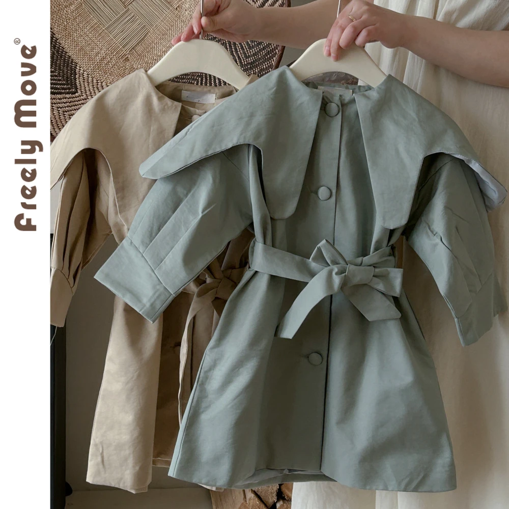 

Fashion Girls Boys Jacket for Kids Coats 2023 New Autumn Children Clothing Baby Girls Clothes Solid Outerwear Coat