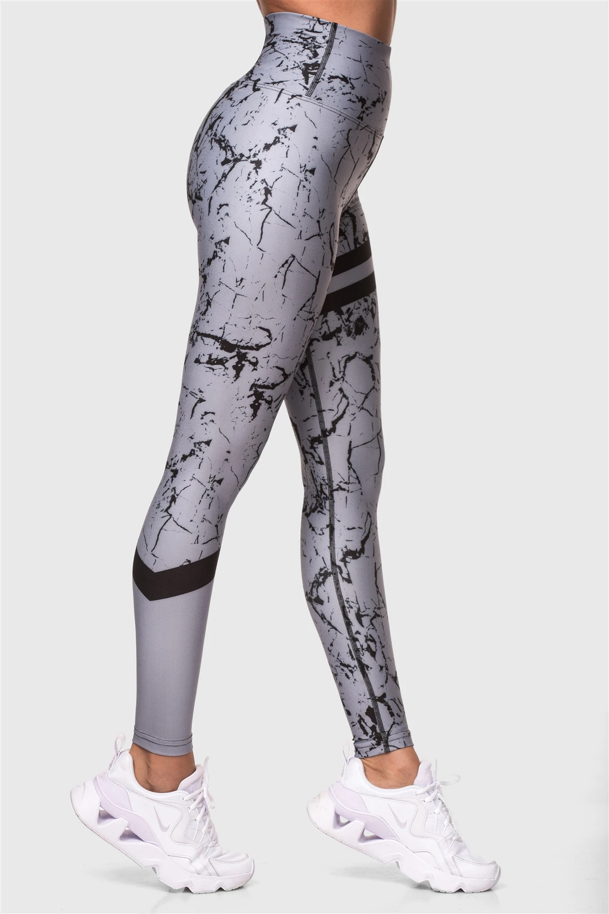 

Superstacy Digital High Waist Patterned Fitness Leggings