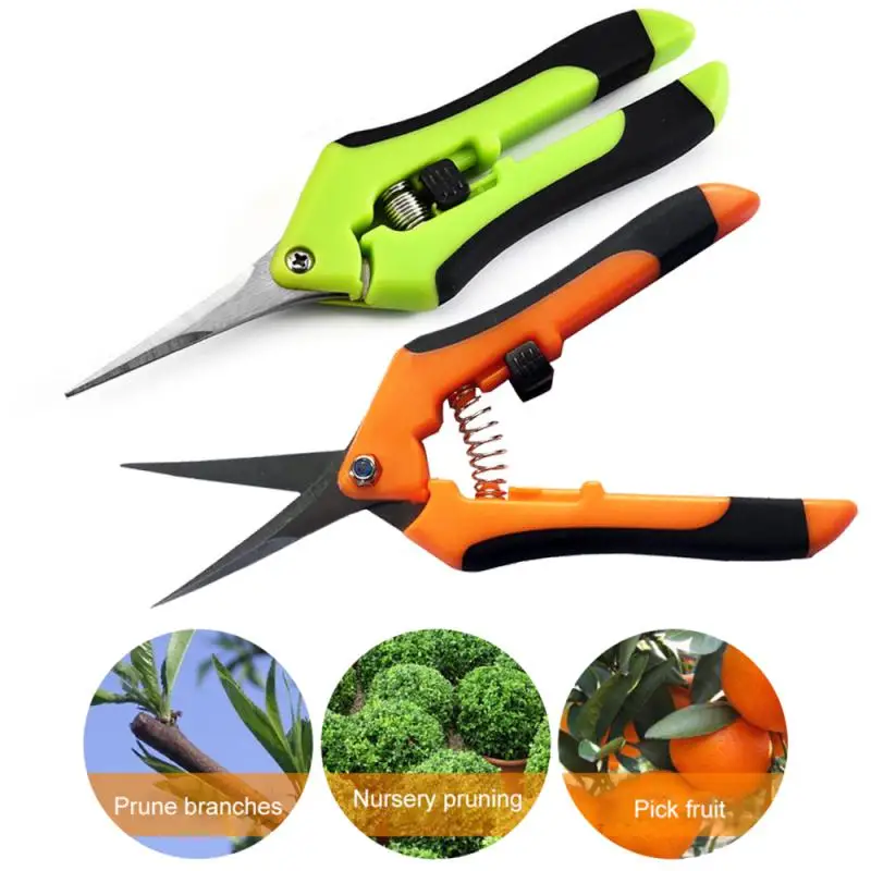 

Инструмент для обрезки прямых лопастей/локтей, садовый инструмент для резки, обрезки листьев, садоводства, сталь, ножницы, секатор