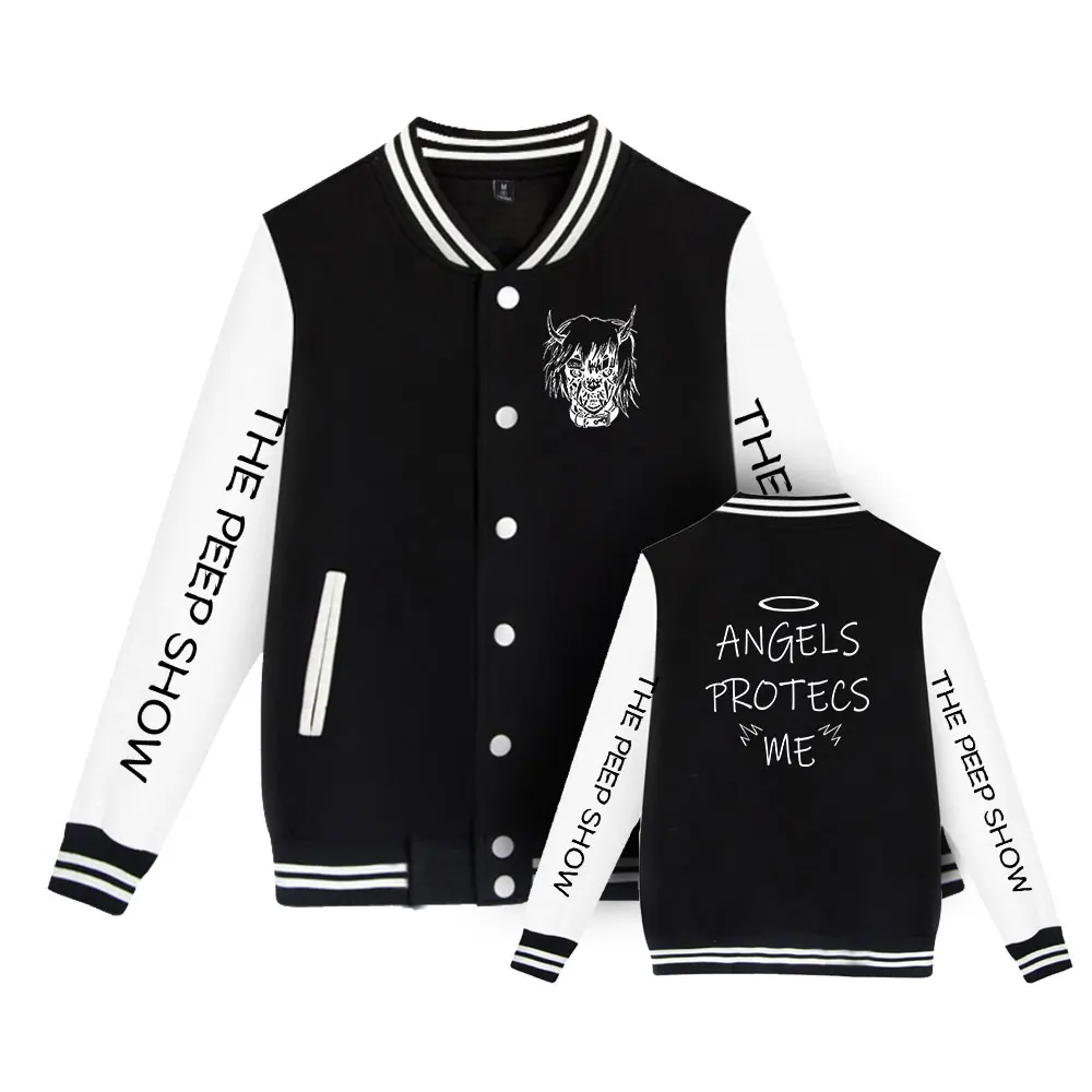 Мужская и женская куртка-бомбер Lil Peep Hellboy бейсбольная куртка для пары
