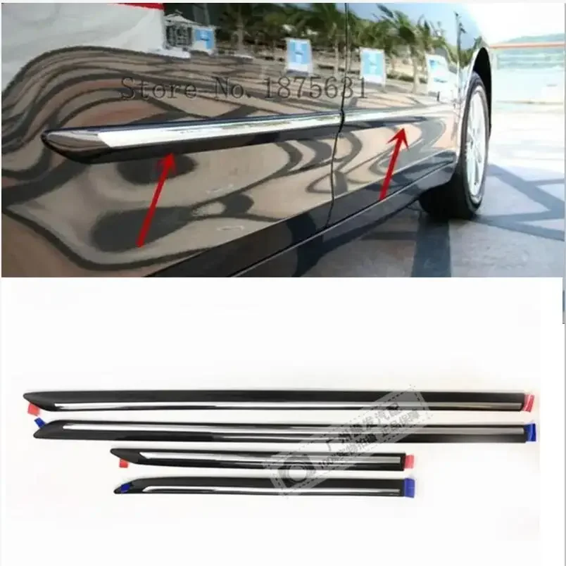 

Отделка кузова для Toyota Camry 2006, 2007, 2008, 2009, 2010, 2011, боковая дверь, литье, отделка, линия, декоративный протектор, оригинальная отделка, 4 шт.