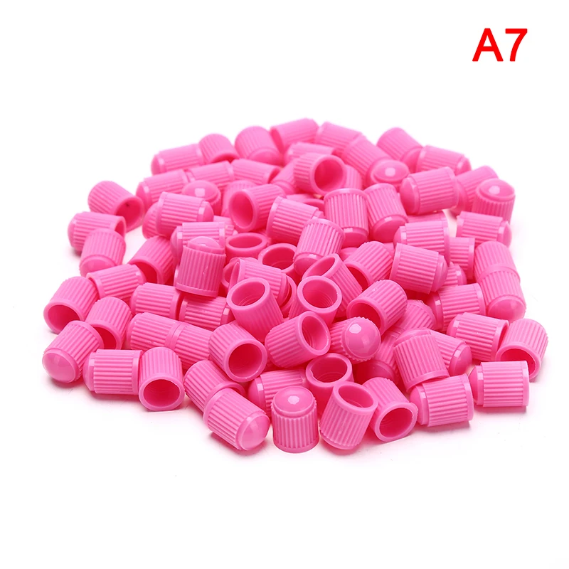 

Колпачки клапанов шин черные, с уплотнительным резиновым кольцом, 7 цветов, 100 шт./компл.