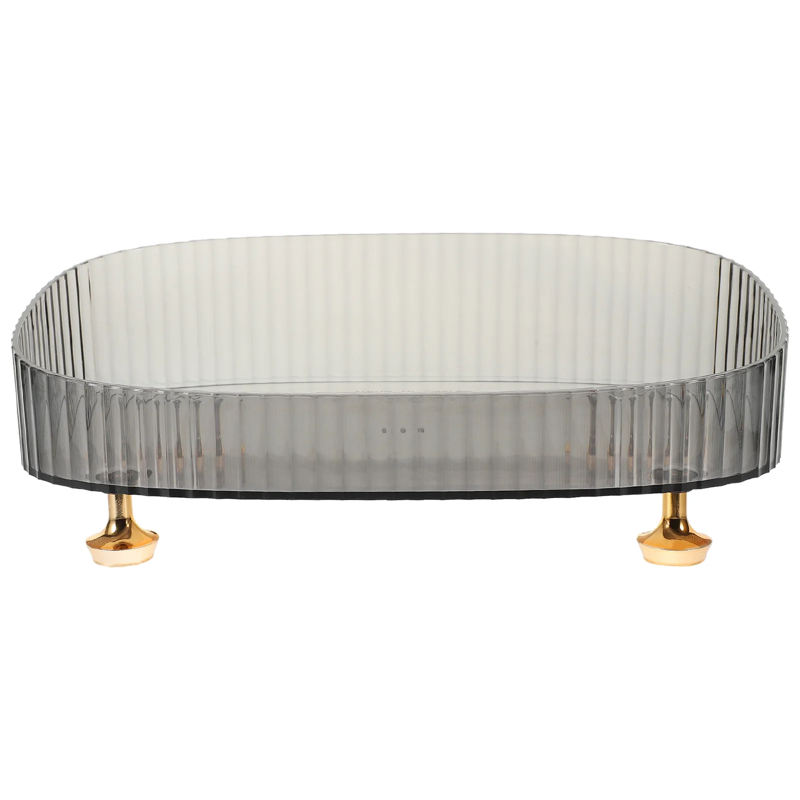 

Modern Style Ornamental Desk Organizer Large Makeup Holder Convenient Sundries Management Tray