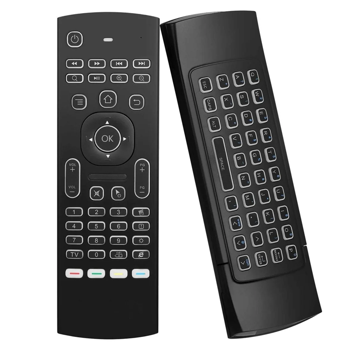 MX3 Air Mouse беспроводная клавиатура с подсветкой умный пульт дистанционного