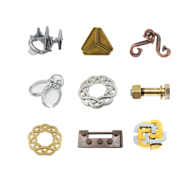 Классическая металлическая головоломка для детей и взрослых |