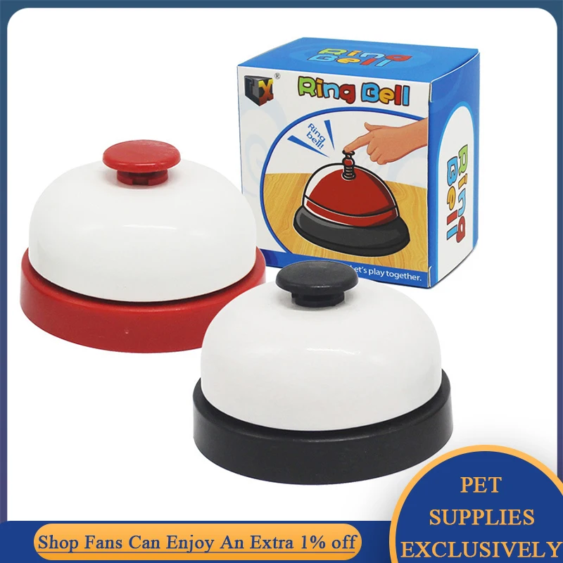 Интерактивная игрушка-колокольчик для домашних животных дрессировка собак