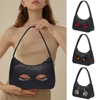 luxury underarm bags women shoulder pouch daily hobos handbags armpit shopping bags zipper tote organizer clutch chest series