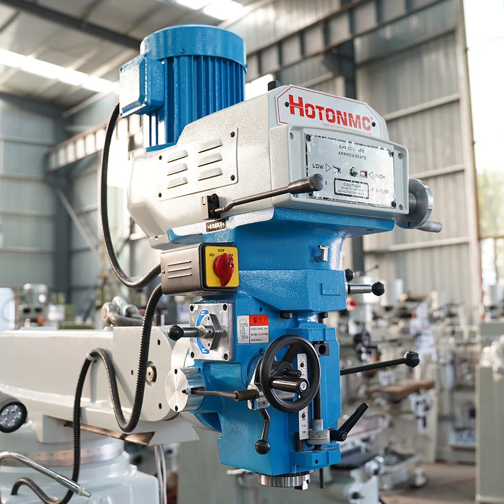 Head Ram Radial Universal Conventional Vertical Turret Milg Hine X6325D