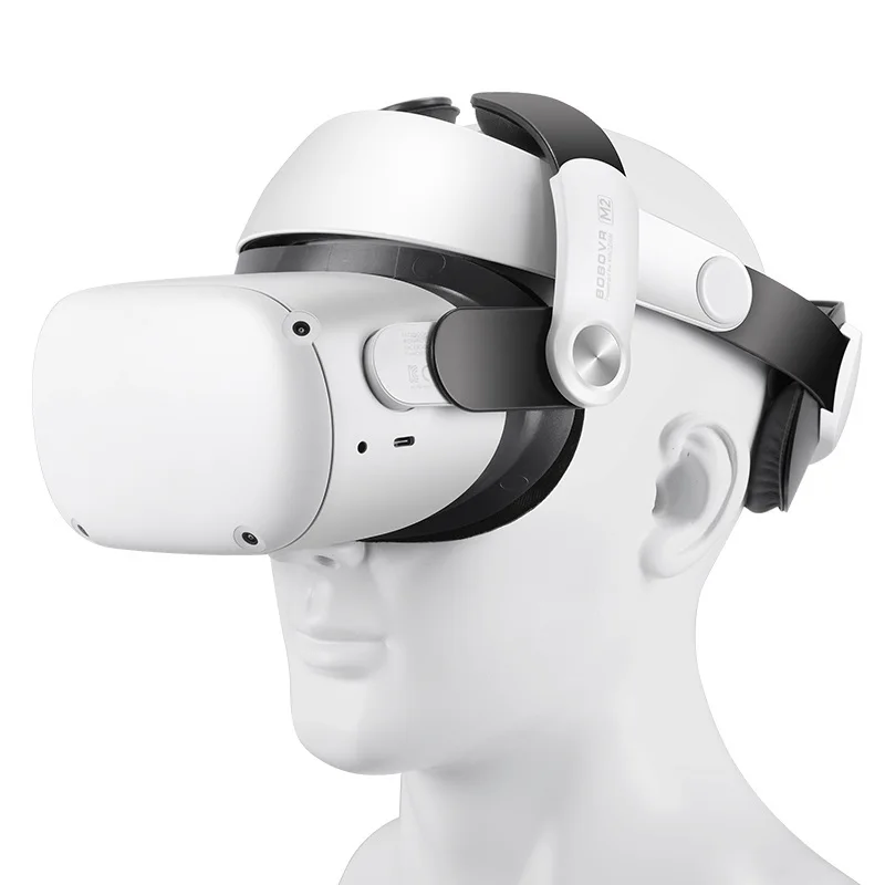 

BOBOVR M2 Adjustable For Oculus Quest2 Virtual Reality Halo Strap Large Capacity C2 Storge Box Improve Plate Breathable Leather