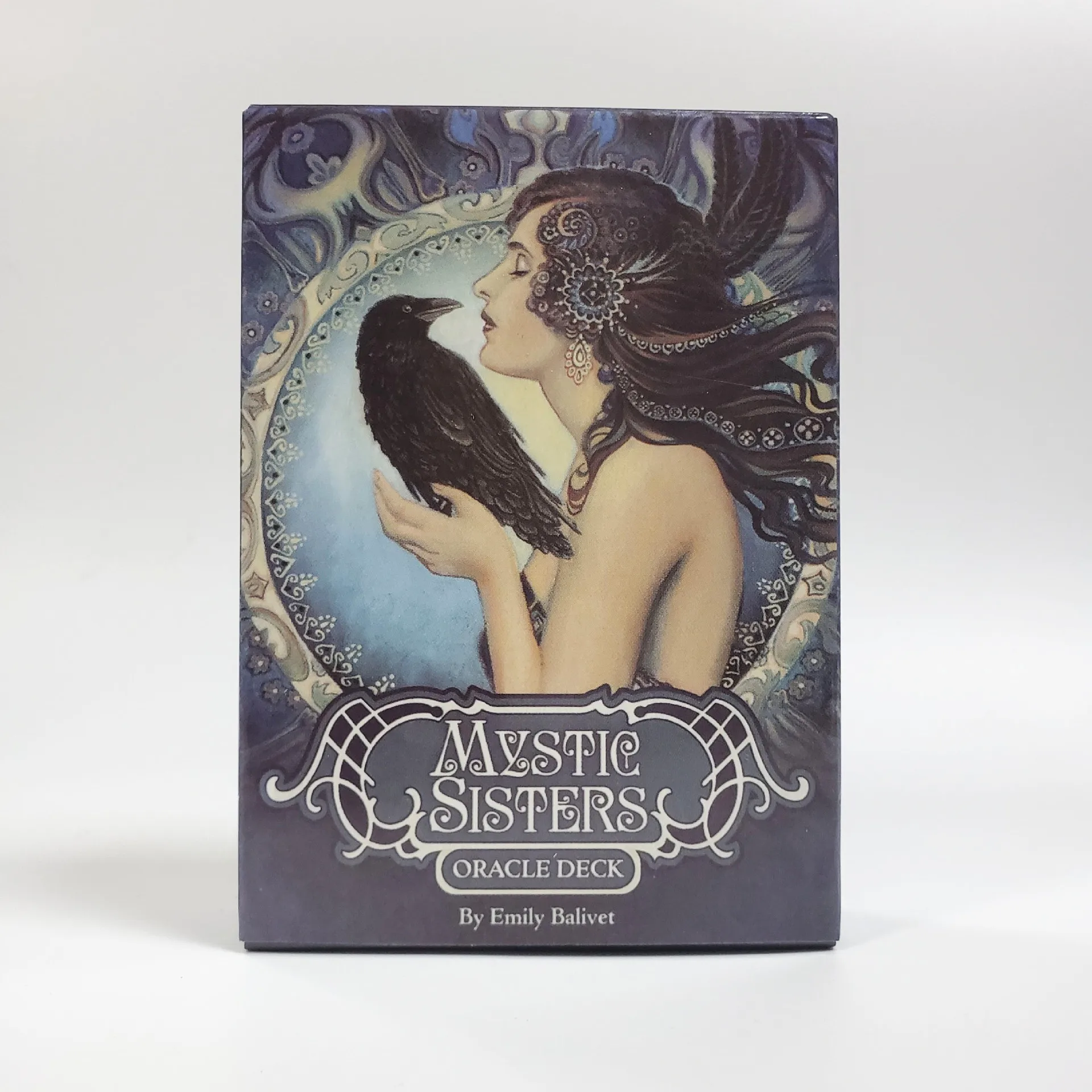 

Mystic Sister oracle cards Fate Divination Tarot Card Table Game With PDF Guidebook For Adult Children Board Game
