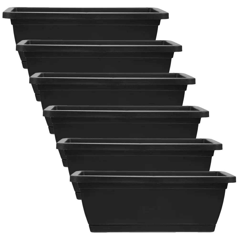 

Plastic Pots Rectangular Planter Pots For Outdoor Plants Plants Plastic Garden Pots