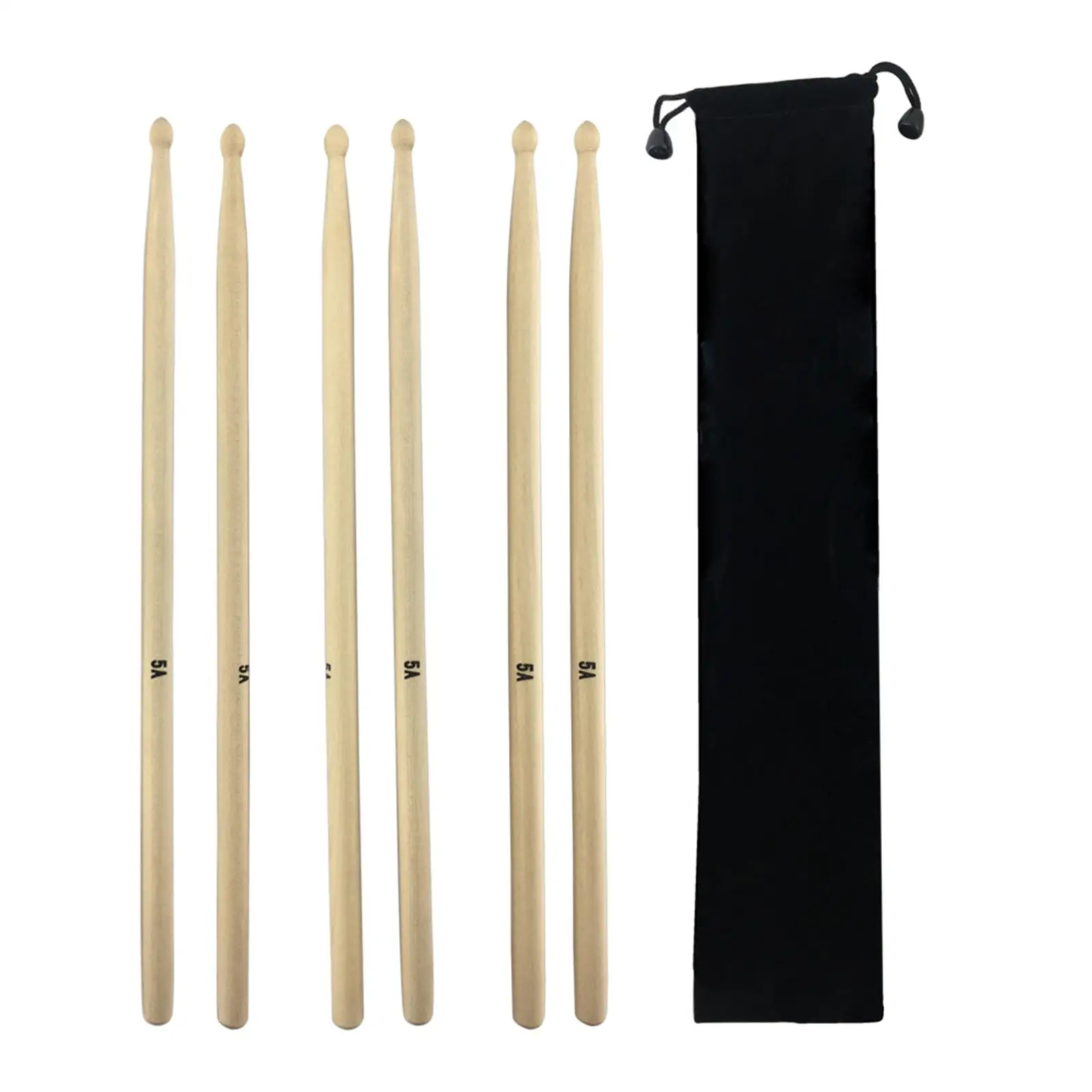 

6Pcs Percussion Mallets Sticks with Carrying Bag Glockenspiel Sticks for Glockenspiel Practitioners Xylophone Woodblock Drum